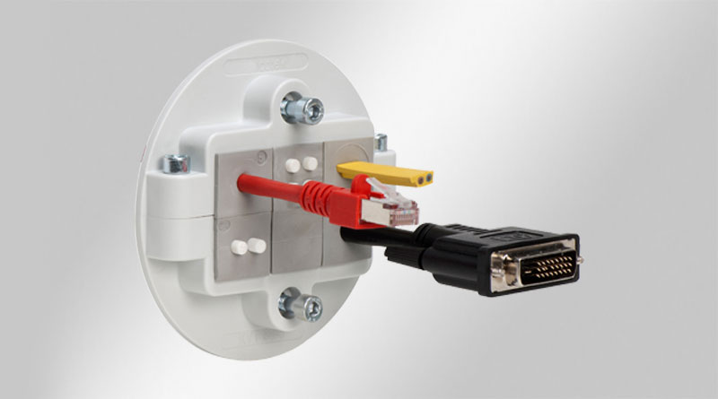KVT 80 Split Cable Gland for Cables with Connectors, Suitable on